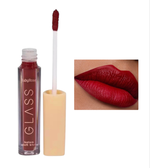 (HB579M-BG04) Labial Liquido SOFT BLUR tono BG04 GLASS - Ruby Rose