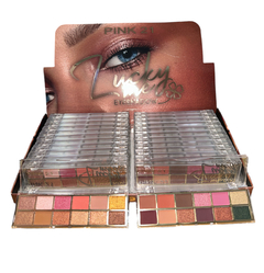 (CS4302x12) Set de 12 Paletas de sombras LUCKY ME - PINK 21