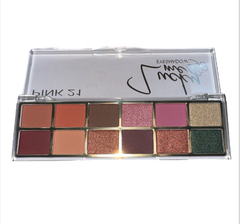 (CS4302x12) Set de 12 Paletas de sombras LUCKY ME - PINK 21 en internet