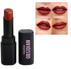 (HB7000-4) Labial en barra cream satin OBSIDIAN TONO 0CS04 - RUBY ROSE