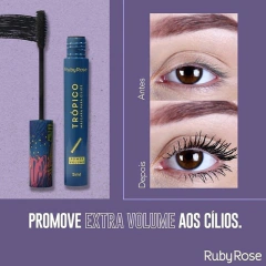 (HB501A) Máscara de pestañas TRÓPICO Power volumen - Ruby rose - comprar online