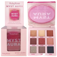 (HB-E2203x12) Set de 12 Paletas de sombras MYST AURA - RUBY ROSE - comprar online