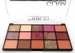 (CS3431X6) Set de 6 Paletas de sombras + Glitter GLAM - PINK 21 en internet