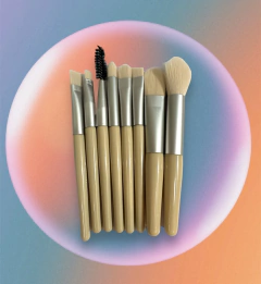 Set de 8 brochas NUDE