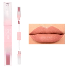(HBL6203-04) Labial DUO KISS con gloss Tono 04 - RUBY ROSE - comprar online