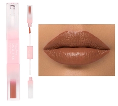 (HBL6203-06) Labial DUO KISS con gloss Tono 06 - RUBY ROSE - comprar online