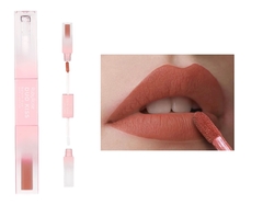 (HBL6203-08) Labial DUO KISS con gloss Tono 08 - RUBY ROSE - comprar online