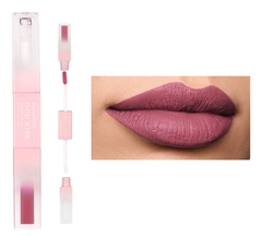 (HBL6203-11) Labial DUO KISS con gloss Tono 11 - RUBY ROSE en internet
