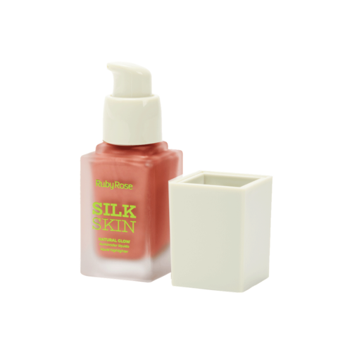 (HBf1601-5) Iluminador liquido NATURAL GLOW tono SHINE ON - RUBY ROSE - comprar online