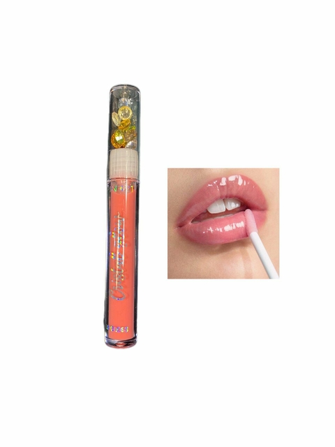 (CS4999-2) Lipgloss Cristal Glow TONO 2 - PINK 21