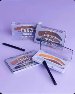 (HB9357-3) - Paleta de cejas FEELS MOOD Tono 3 - Ruby Rose en internet