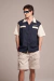 Camisa Rockabilly Azul
