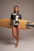 Lycra UV blanca y negra - comprar online