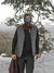 Chaleco puffer Gris