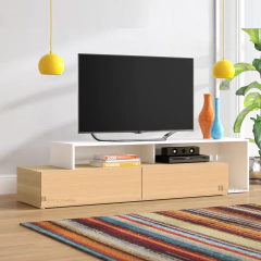 Mesa Rack para TV Modelo Amsterdam melamina de 18mm Factory Muebles - comprar online