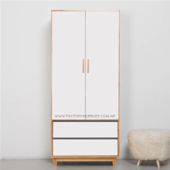 Placard Nordico MODELO MONACO Escandinavo Paraiso Laqueado Puertas Melamina blanca en internet