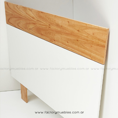 Respaldo de Cama 2 plazas Factory Muebles Paraiso laqueado + Melamina 18mm en internet