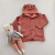 Campera Teddy Verano - Rosa viejo con brillitos 9-12m