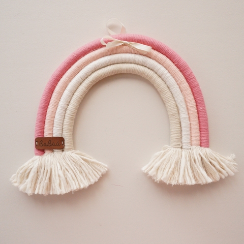 Arcoíris colgante - Rosa bebe