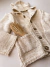 Campera Teddy Verano - Natural con brillo
