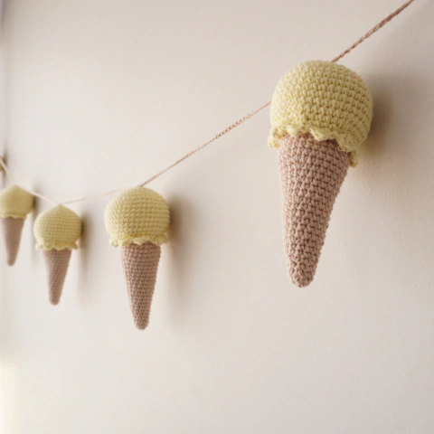 Guirnalda de Helados - Limon