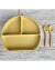 Plato de silicona + cuchara y tenedor - Mostaza - comprar online