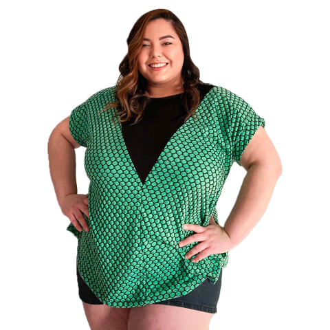 Remera Panal Verde - comprar online