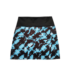 Falda con Microshort Celeste 1