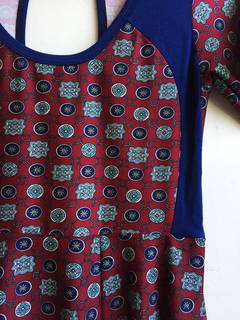 Vestido Bordox - comprar online