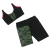 Biker + Top Camouflage Black