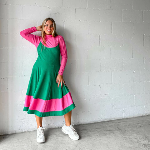 Vestido Solero Venecia Verde