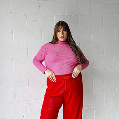 Polera Básica Fucsia