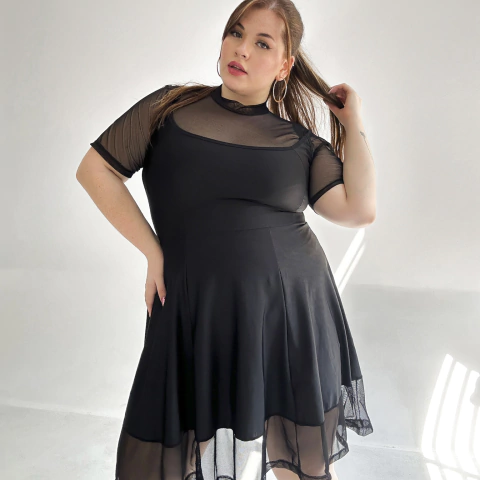 Vestido Solero Black Tul - comprar online