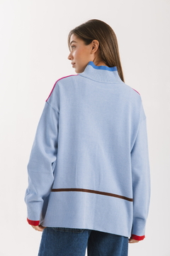 Sweater AGNES Celeste - Transferencia $52.050 - RP boutique