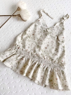 Vestido lino ESTAMPADO - Trasnferencia $36.000