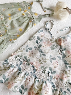 Vestido lino ESTAMPADO - Trasnferencia $36.000 - comprar online