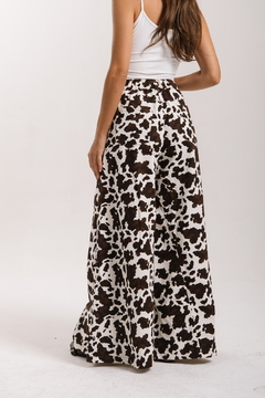 Maxy wide gabardina COW - Transferencia $62.175 - comprar online