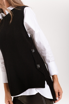 Chaleco ALEGRÍA Negro - Transferencia $43.425 - RP boutique