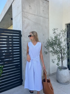 Vestido FRANCA Crudo - Transferencia $46.500
