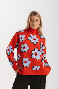 Maxi poleron ROXI Rojo - Transferencia $47.025 - RP boutique