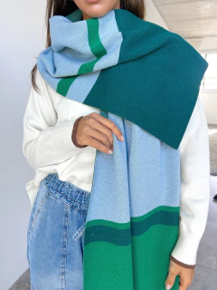 Bufanda ANDORRA Verde - Transferencia $29.775 - comprar online