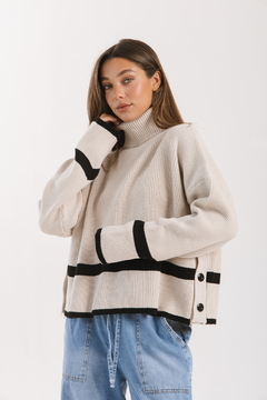 Poleron NAPOLES Beige - Transferencia $52.050 - comprar online