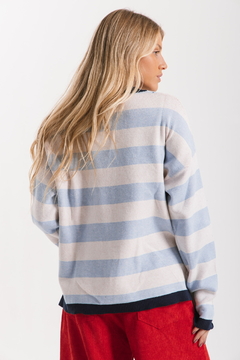Sweater CRAB Celeste y Crudo - Transferencia $47.025 - RP boutique