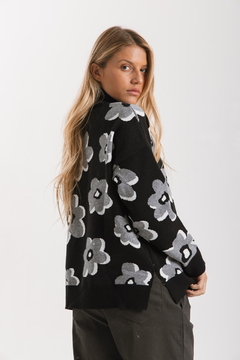 Maxi poleron ROXI Negro - Transferencia $47.025 - RP boutique