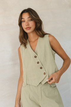Chaleco PIPPA Verde - Transferencia $39.517 - RP boutique