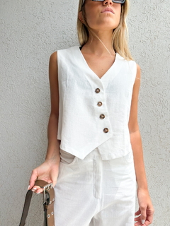Chaleco PIPPA Crudo - Transferencia $39.517