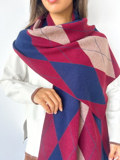 Bufanda GALES Bordo - Transferencia $29.775 en internet