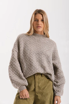 Sweater LITUANIA Vison - Transferencia $40.275 - comprar online