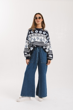 Sweater MAUI Azul - Transferencia $40.425 - comprar online