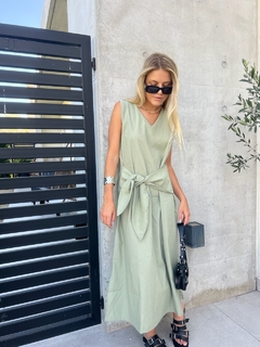 Vestido FRANCA Verde - Transferencia $46.500